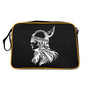Valkyrie guerrière viking - Sac Retro - noir/or - Dos