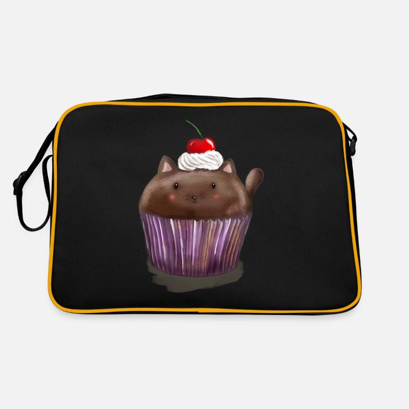 Cupcat Retro Tasche