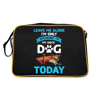 Sports nautiques pour chiens et sports nautiques pour chiens - Sac Retro - noir/or - Dos