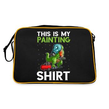 Car Painter Offer for Body Technicians - Retro Bag - black/gold - Back