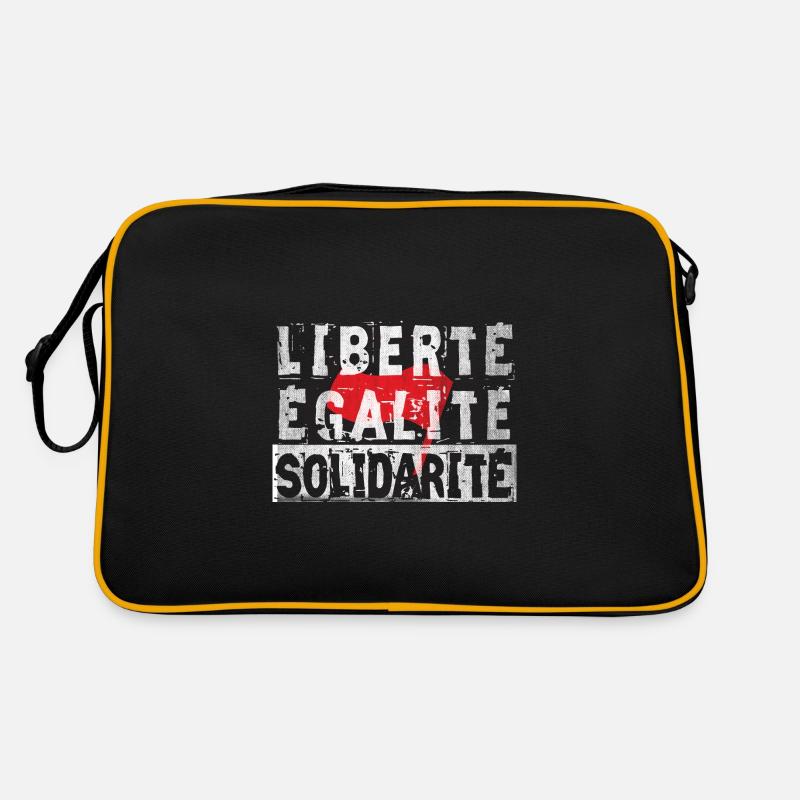antifa liberté égalité fraternité Sac Retro