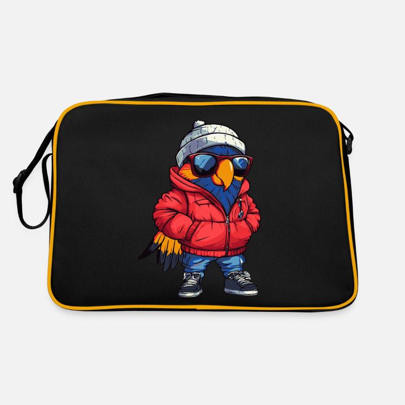 Papagai Cool Comic Retro Tasche