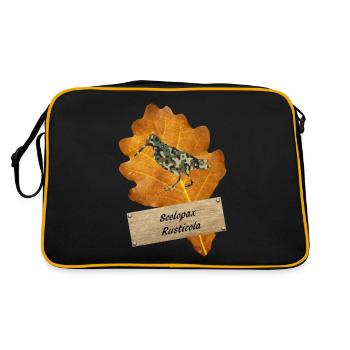 OBV – Becasse camo Scolopax Rusticola #9 - Sac Retro - noir/or - Dos