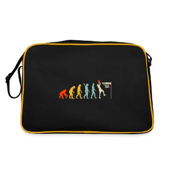 Evolution Basketball Game - Retro Bag - black/gold - Back