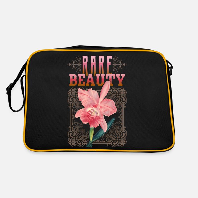 Orchidee, Orchideen, Vintage-Orchidee Retro Tasche