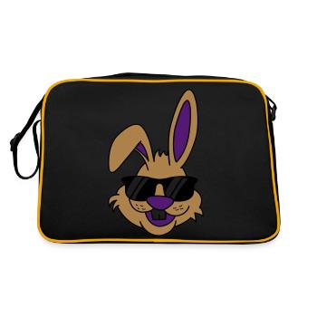 cool - Retro Bag - black/gold - Back