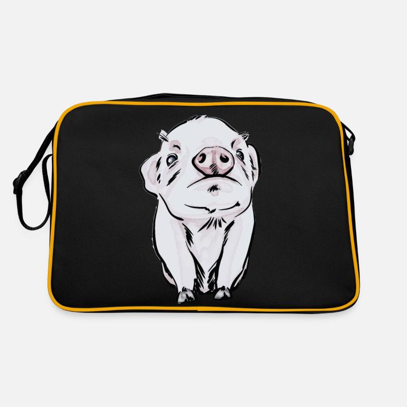 bébé cochon Sac Retro