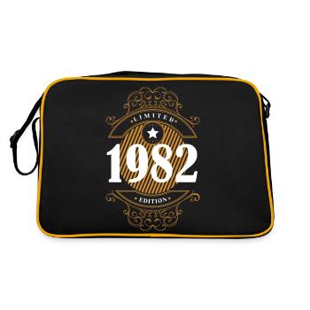 1982 Édition Limitée 40e Anniversaire Jeunes Filles - Sac Retro - noir/or - Dos