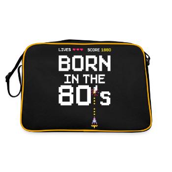 Millésime 1980 Né Cool Retro Gamer Style - Sac Retro - noir/or - Dos