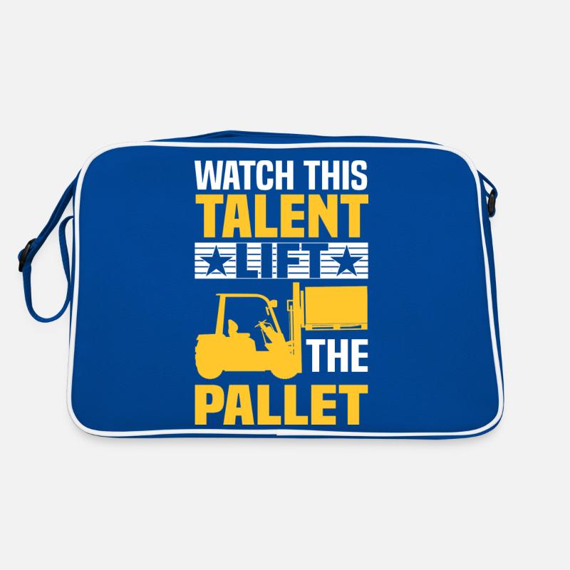 Forklift Driver Forklift Bearing Gift Idea Retro Bag