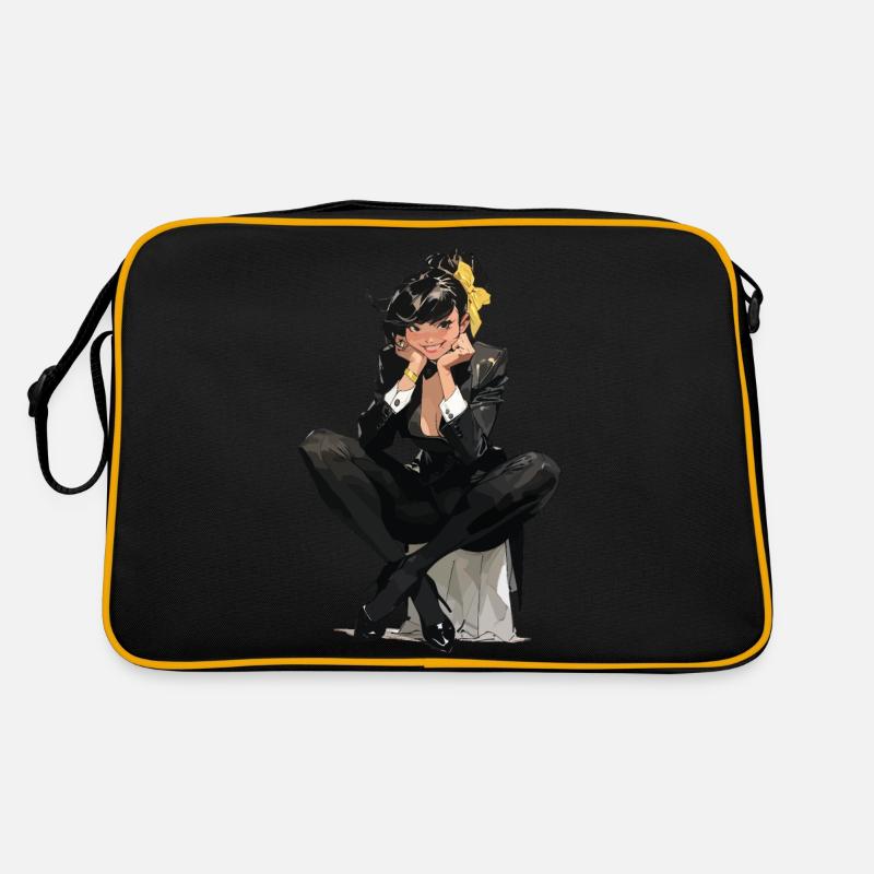 Wanna see a magic trick? Retro Tasche
