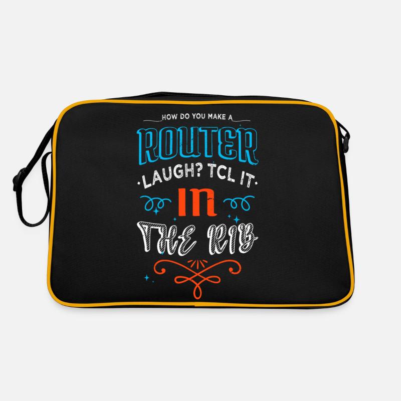Joke Informatique Informatique C Sharp Programmation - Sac Retro - noir/or