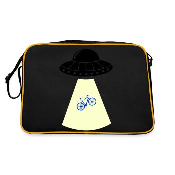 Vélo OVNI - Sac Retro - noir/or - Dos