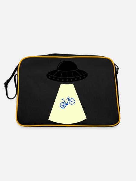 Vélo OVNI - Sac Retro - noir/or - Dos