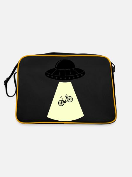 Vélo OVNI - Sac Retro - noir/or - Dos