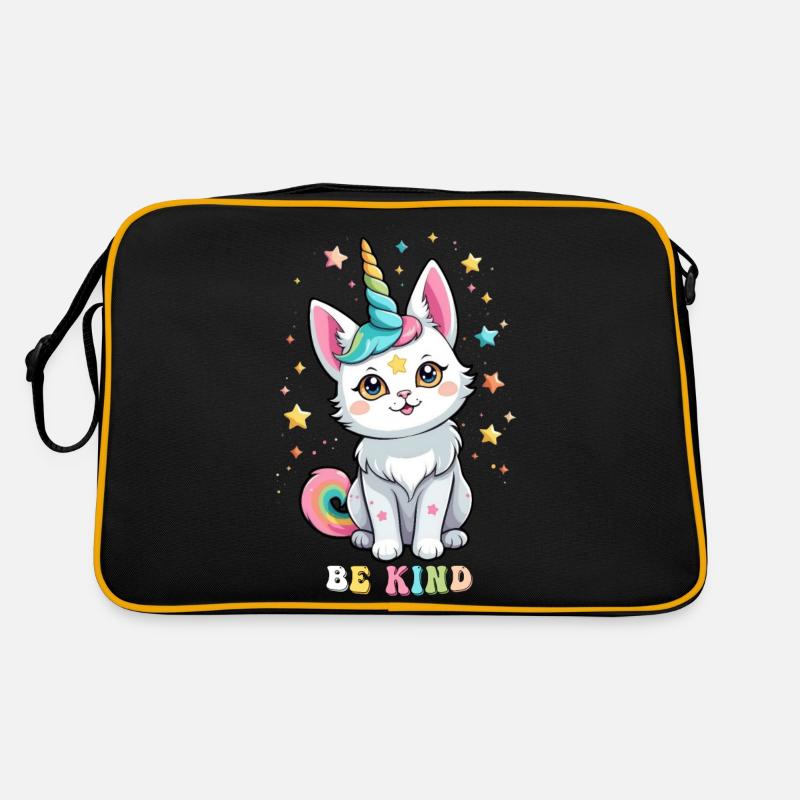 Accept Respect & Support Purride Cat Shirt Retro Bag