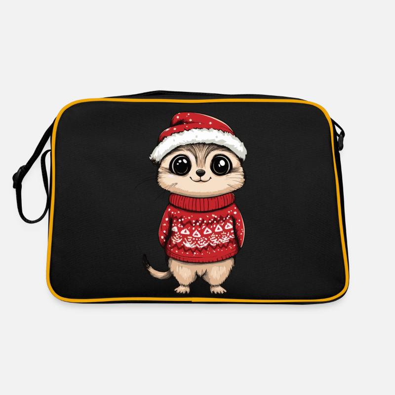 Suricate Noël Sac Retro