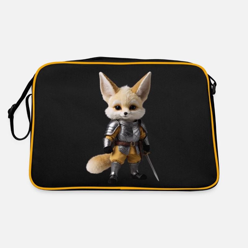 fennec chevalier épée 3 Sac Retro