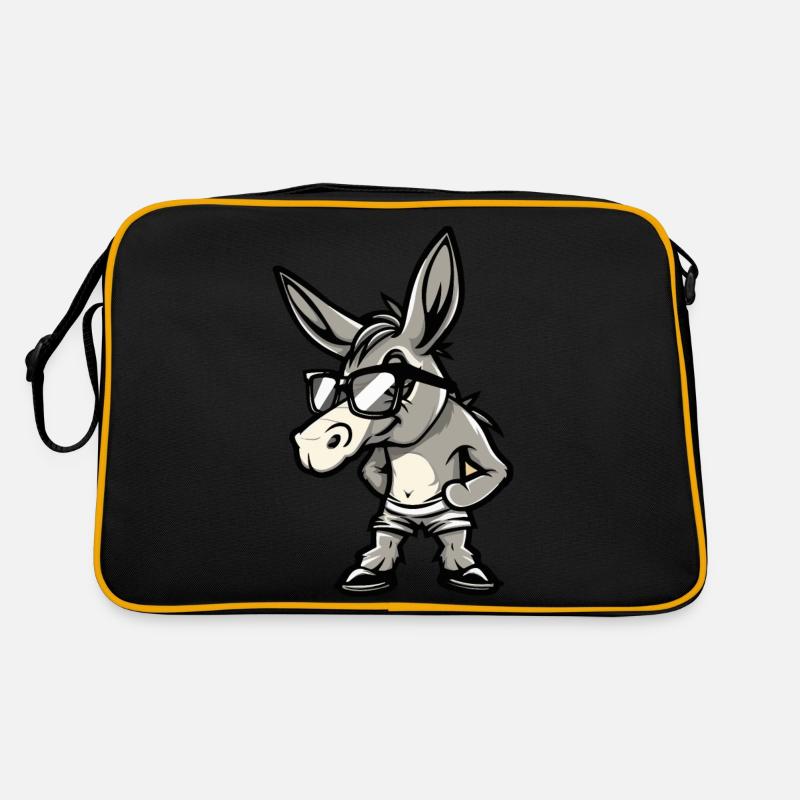 Esel Comic Cool Retro Tasche