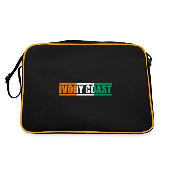 Ivory Coast - Retro Bag - black/gold - Back