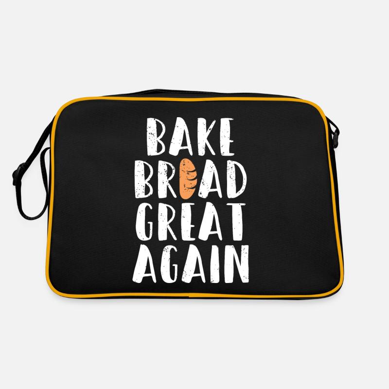 Proper Bread Baking Hobby Baker Dough Whisperer Retro Bag