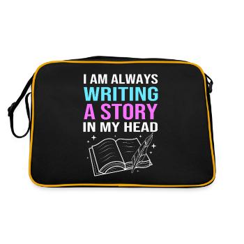 Poem Poetry - Retro Bag - black/gold - Back