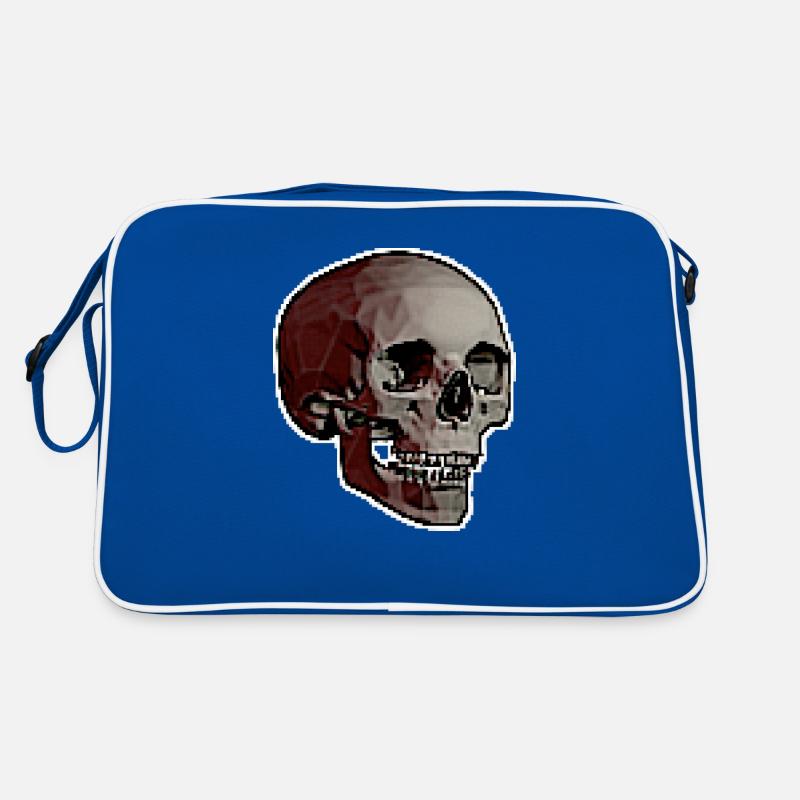 PIXEL SKULL Retro Tasche