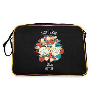 Réparation de vélos Mécanicien de vélos Mécanicien de vélos - Sac Retro - noir/or - Dos