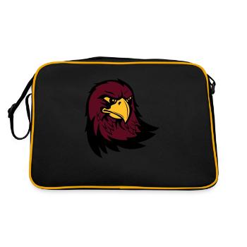 Aigle, Eagle - Sac Retro - noir/or - Dos