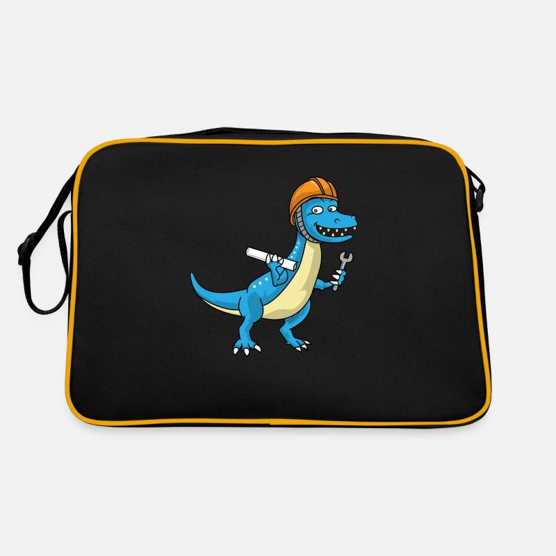Dino Engineer Technician Tool Gift Retro Bag