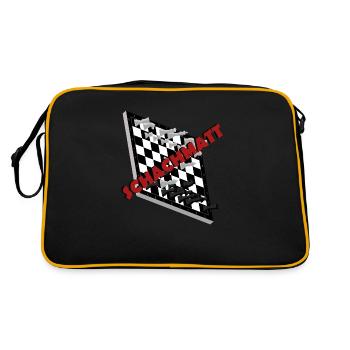 Checkmate set - Retro Bag - black/gold - Back