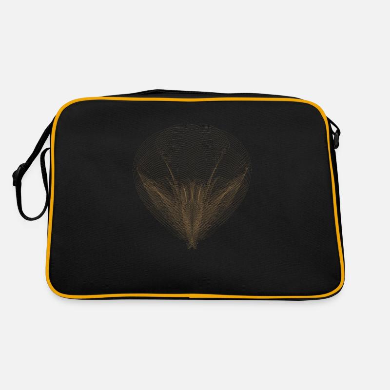 Abstract dot design Retro Bag