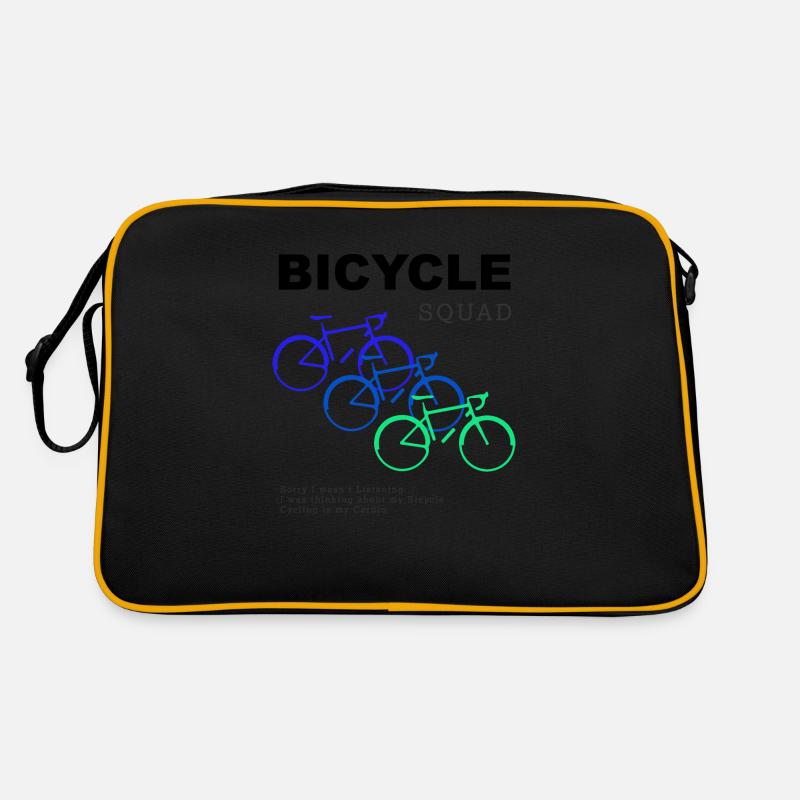 Bicycle Squad Hobby-Radfahrer Retro Tasche