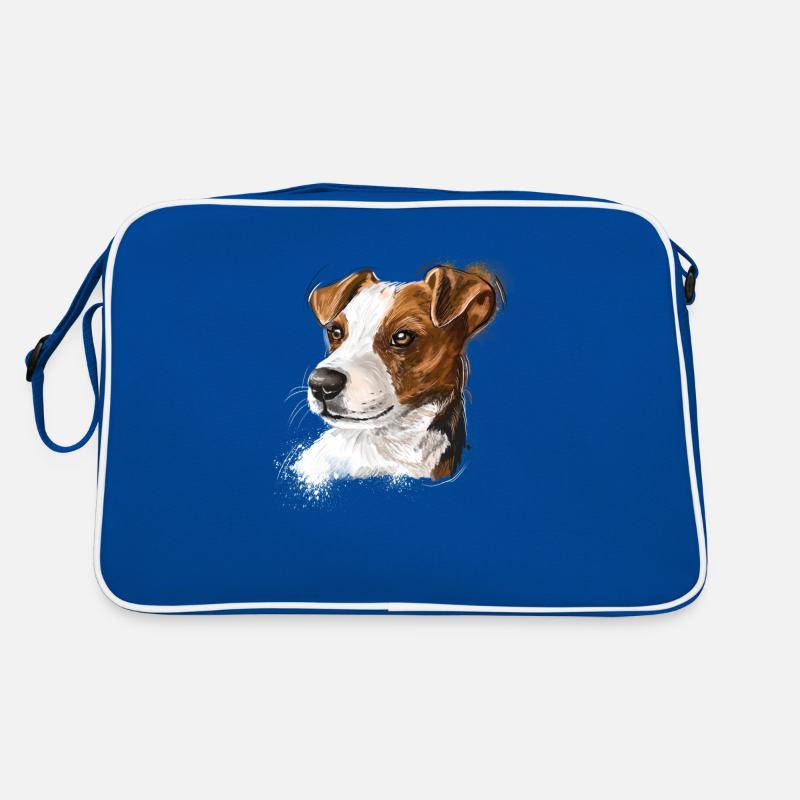 jack russel Retro Tasche