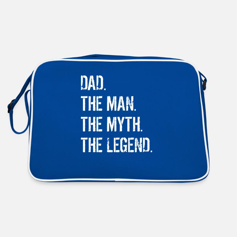 Papa la légende Cadeau blanc Sac Retro