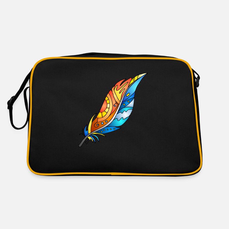 Feder Retro Tasche
