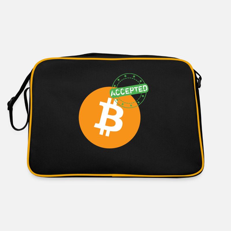 Bitcoin accepté Sac Retro