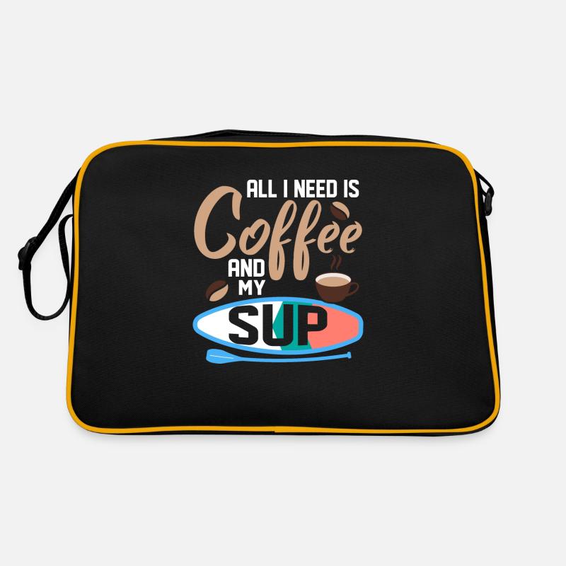 Tout ce dont j’ai besoin, c’est de café et de mon SUP Stand Up Paddle Sac Retro