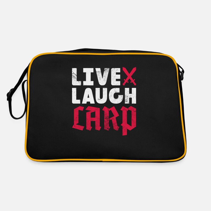 Live Laugh Larp Retro Tasche