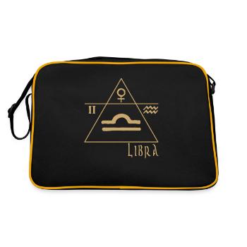 Scales - Retro Bag - black/gold - Back