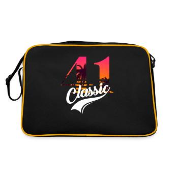 Vintage 1941-41st anniversary - Retro Bag - black/gold - Back