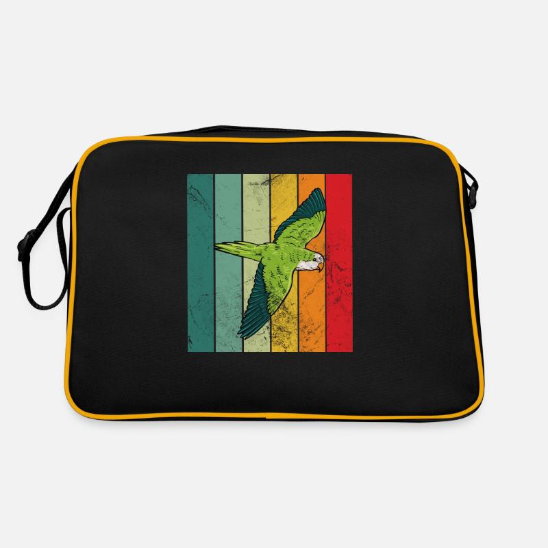 Perroquet Quaker rétro Sac Retro