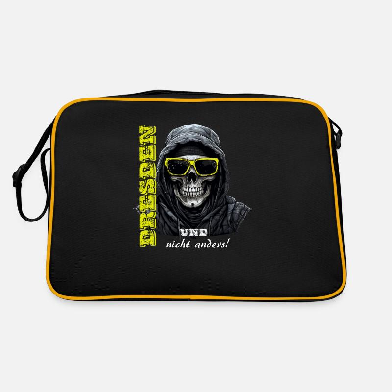 Dresden und nicht anders! Dresdner Ultras Design Retro Tasche