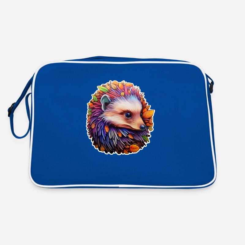 Hérisson psychédélique Sac Retro