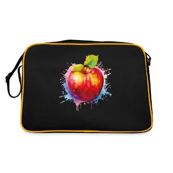 apple - Retro Bag - black/gold - Back