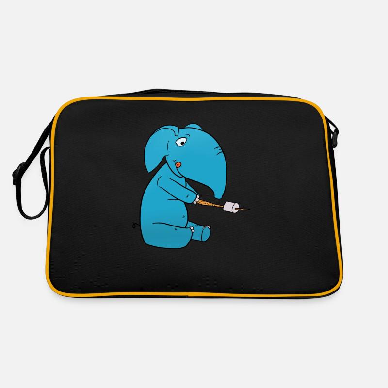 Elephant Marshmallow Retro Bag