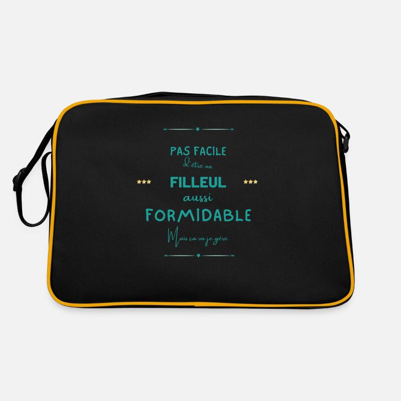 Filleul formidable mais je gère Sac Retro