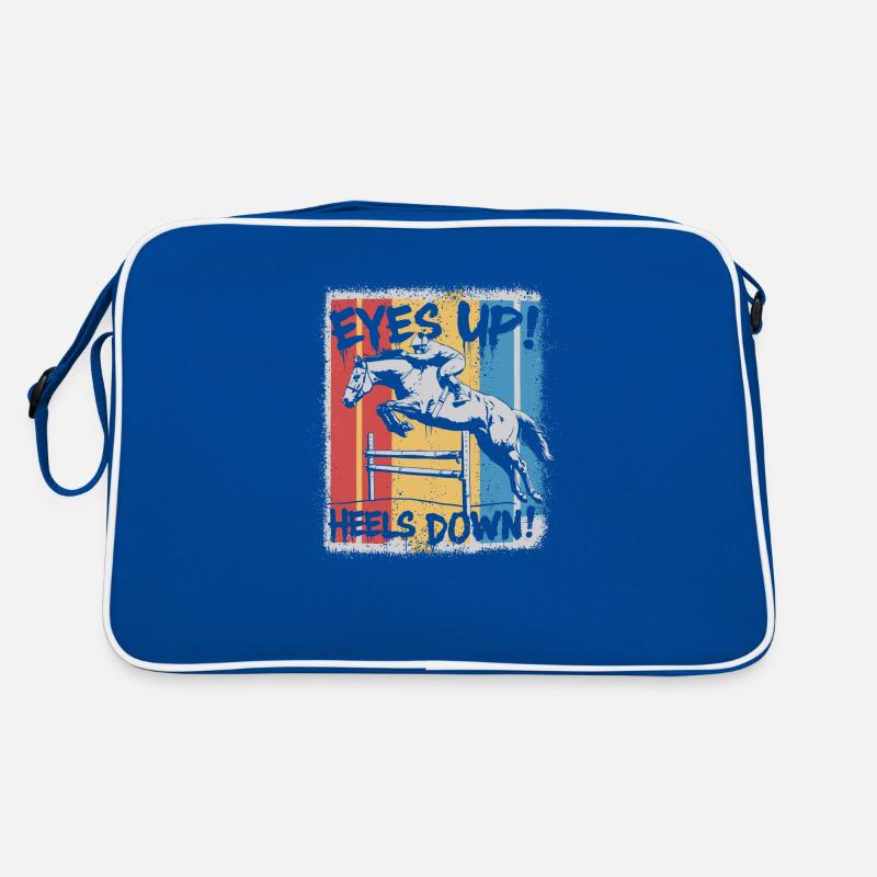 Riding posture: heels down, eyes up Retro Bag