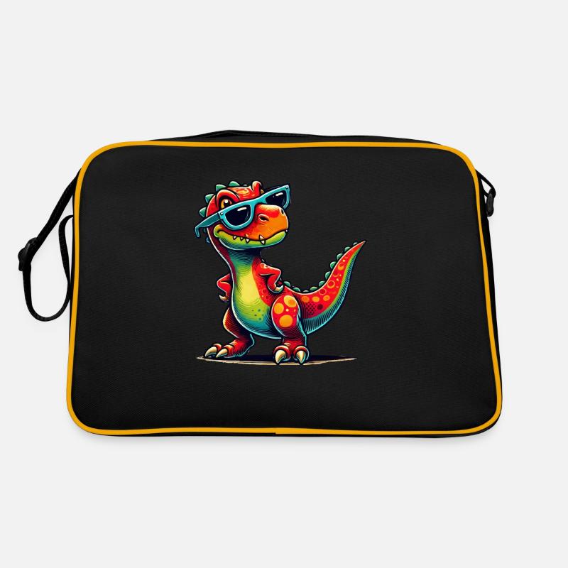 dino comic Retro Tasche