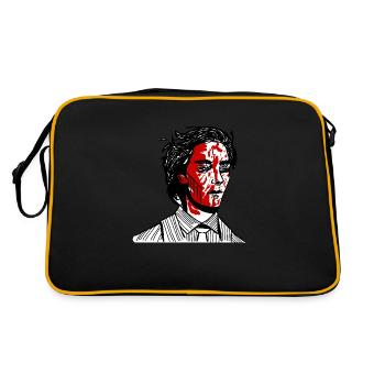 simply not there - Retro Bag - black/gold - Back